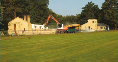 Začátek rekonstrukce 2017